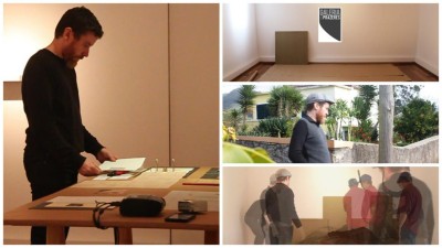 Vídeo do making of de projecto expositivo incomum na Galeria dos Prazeres na Calheta