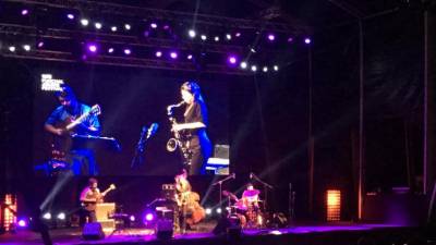 Veja o vídeo da actuação da saxofonista Melissa Aldana esta noite no Funchal Jazz