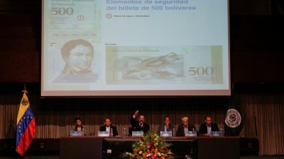 Venezuela colocará em circulação seis novas notas de bolívares