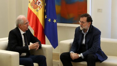 Venezuela condena encontro de Rajoy com dirigente da oposição