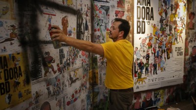 Ver o mundo pela reportagem desenhada a partir de hoje no Festival AmadoraBD