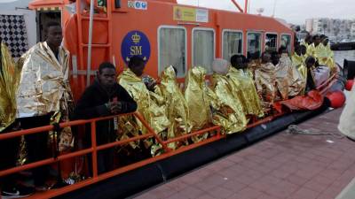 Vinte cadáveres de migrantes resgatados na costa de Melilla