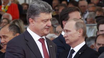 Vladimir Putin e Petro Poroshenko analisaram “troca de prisioneiros”