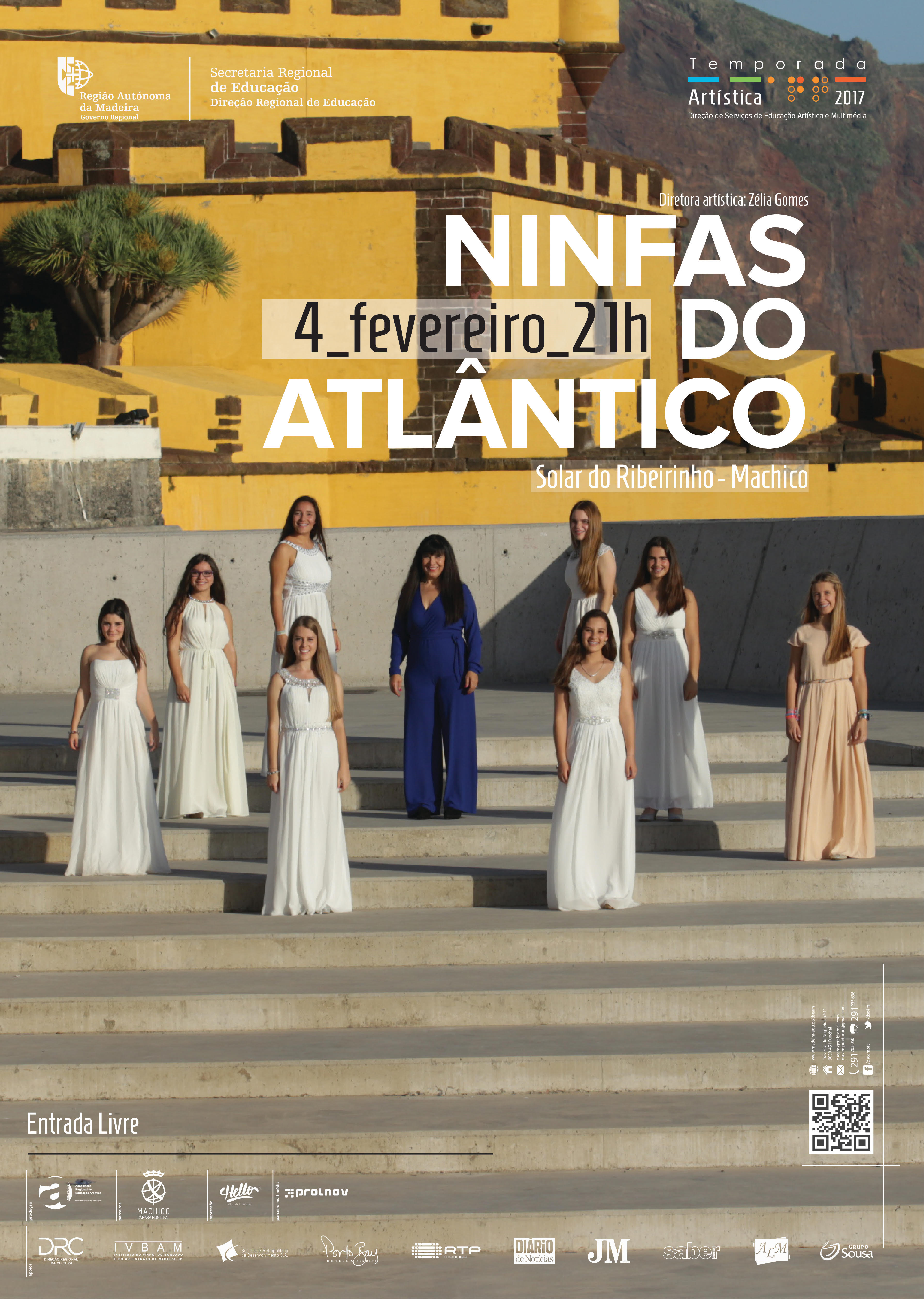 Ninfas do Atlântico no Solar do Ribeirinho a 4 fevereiro