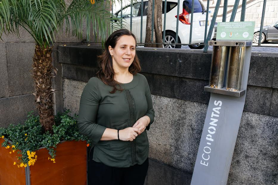 ‘Funchal Sem Beatas’ já instalou 270 papeleiras com cinzeiros (ecopontas)