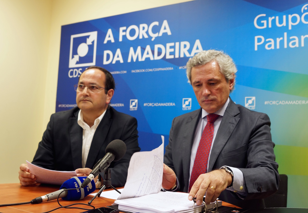 CDS apresentou proposta de revisão do Estatuto Político-Administrativo