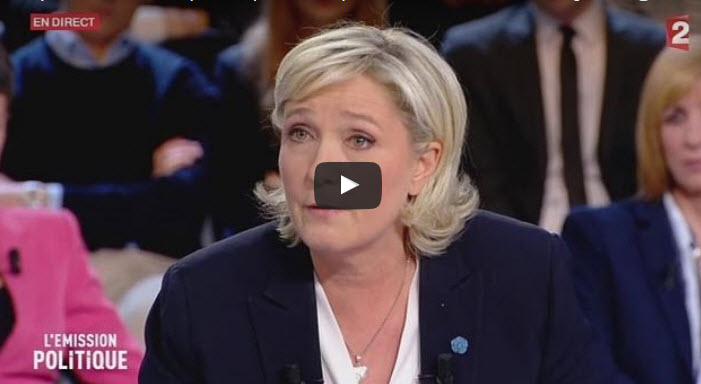 França: Marine Le Pen quer ser presidente para limitar acesso de estrangeiros à dupla nacionalidade [vídeo]