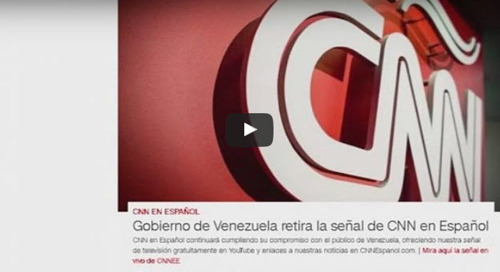 Maduro impede CNN em espanhol de transmitir no país e acusa o canal de “difamação” [vídeo]