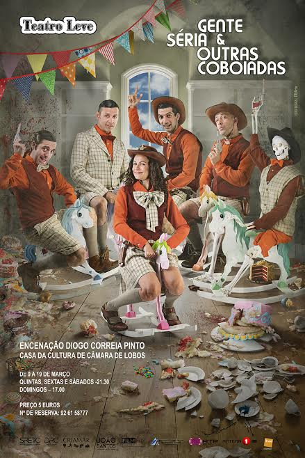 “Gente Séria & Outras  Coboiadas” na Casa da Cultura de Câmara de Lobos de 9 a 19 março