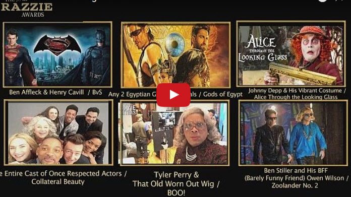 Antes dos Óscares chegam os Razzies [vídeo]