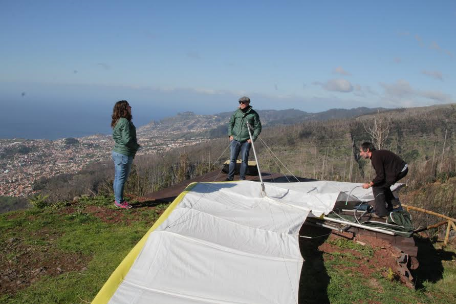 Rampa de voo livre inaugurada no Parque Ecológico do Funchal