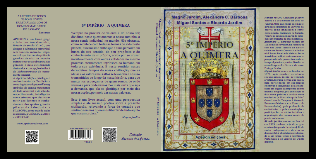 Obra “5.° Império-A Quimera” lançada até final de Abril