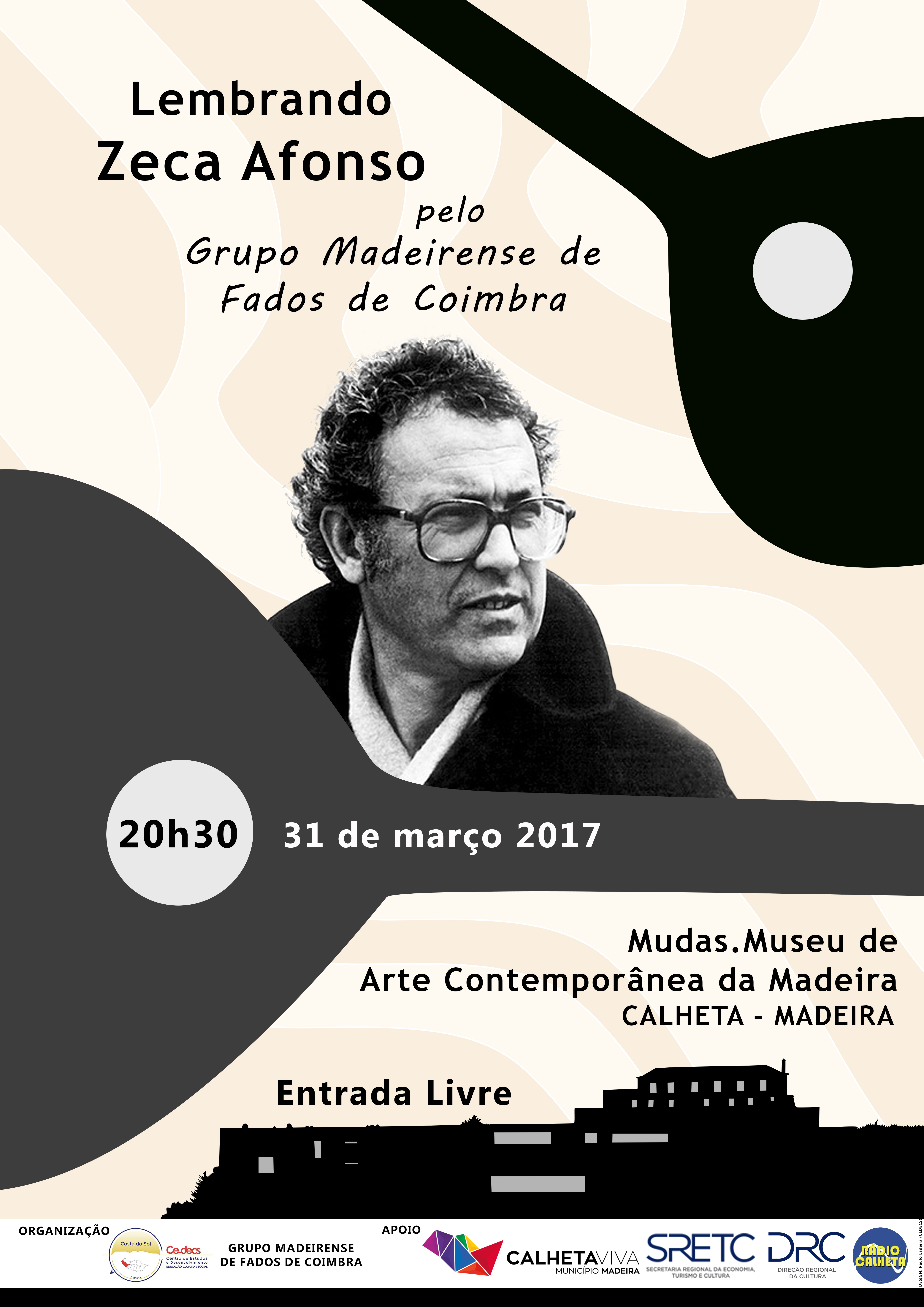 Concerto homenageia Zeca Afonso na Calheta