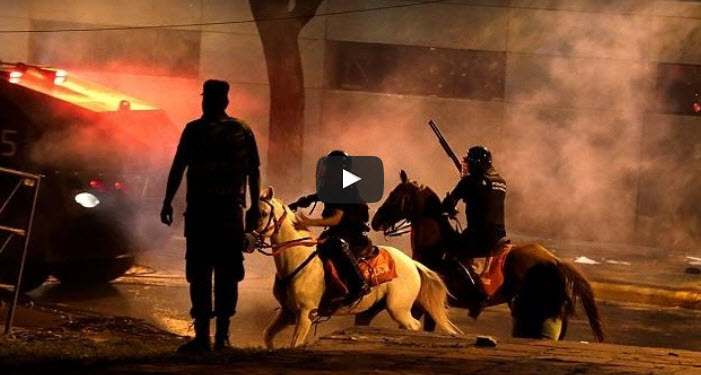 Congresso do Paraguai ocupado em violento protesto [vídeo]