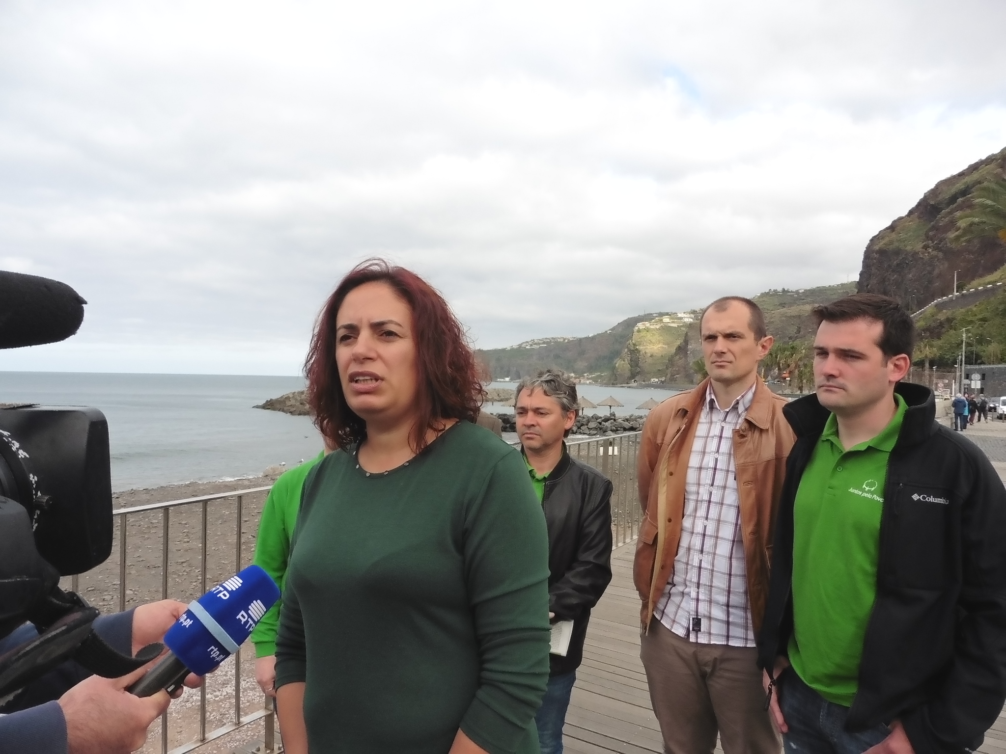 JPP alerta para a necessidade de intervir nos taludes sobre a estrada da Tabua à Ribeira Brava
