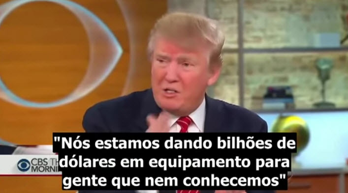 Trump e a situação na Síria (entrevista feita em novembro de 2016) [vídeo]