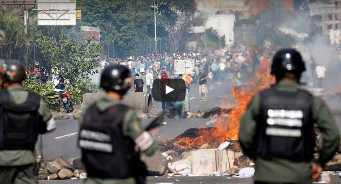 Maduro diz que país “está em paz” depois de violentos protestos em Caracas [vídeo]