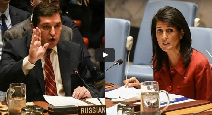 Alta tensão na ONU entre EUA e Rússia por causa do ataque à Síria [vídeo]