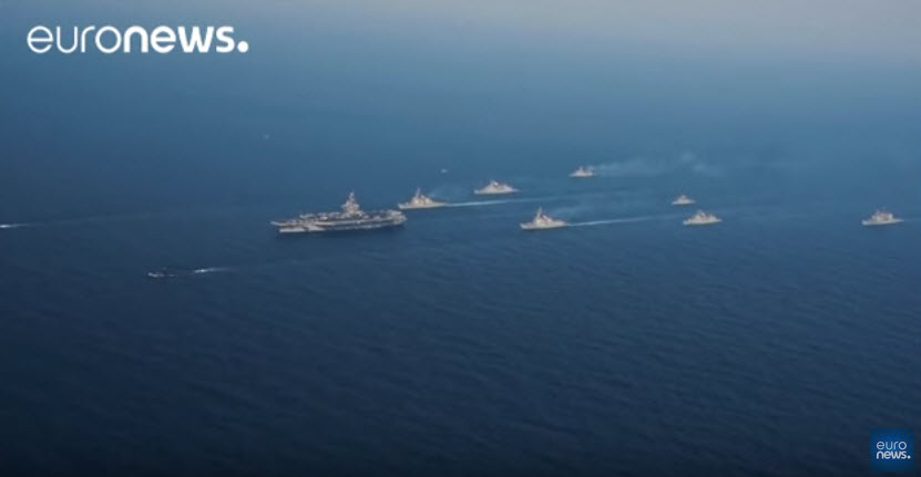 EUA reposicionam-se ao largo da Coreia do Norte [vídeo]