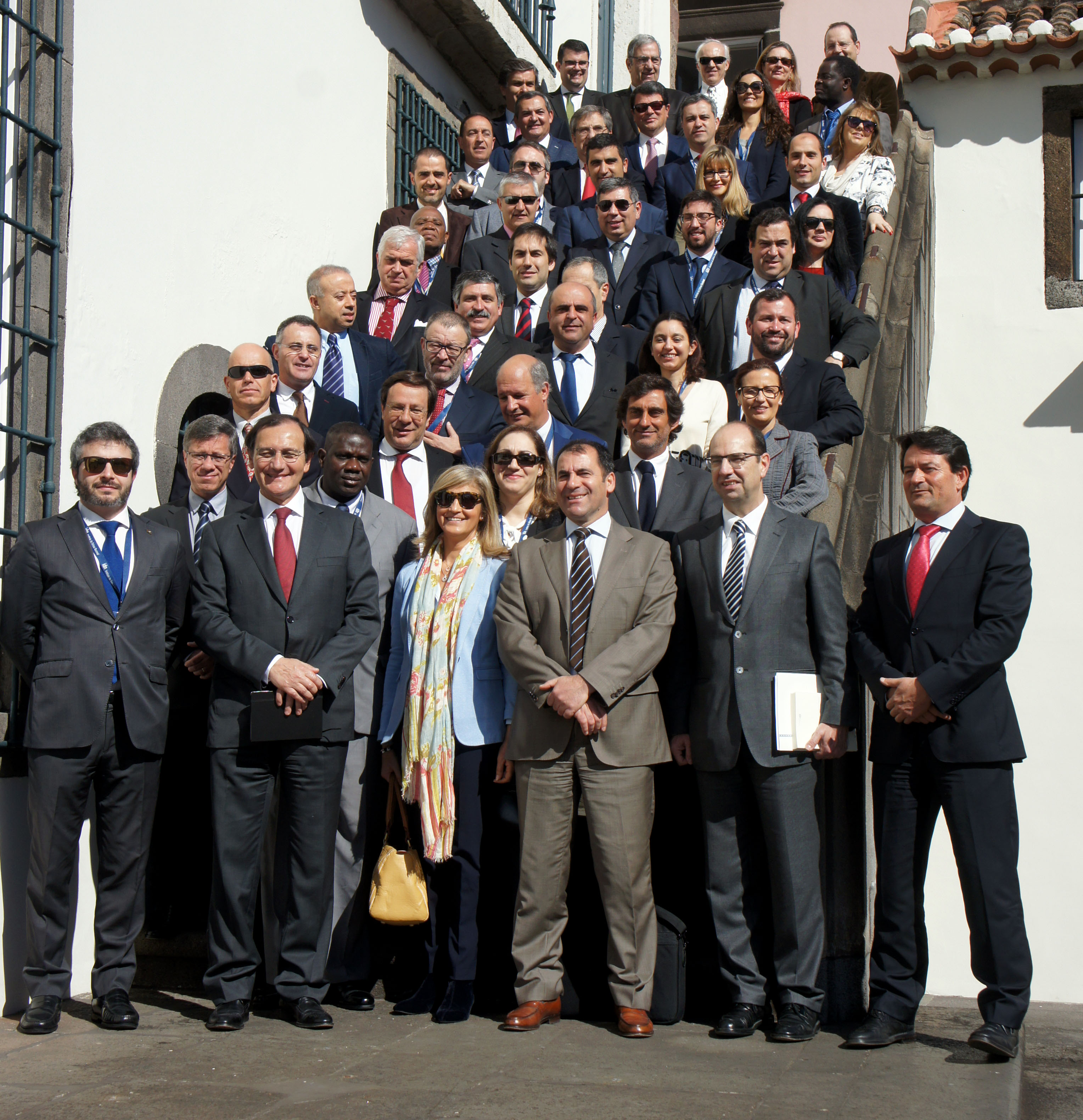 Miguel Albuquerque hoje no curso de defesa
