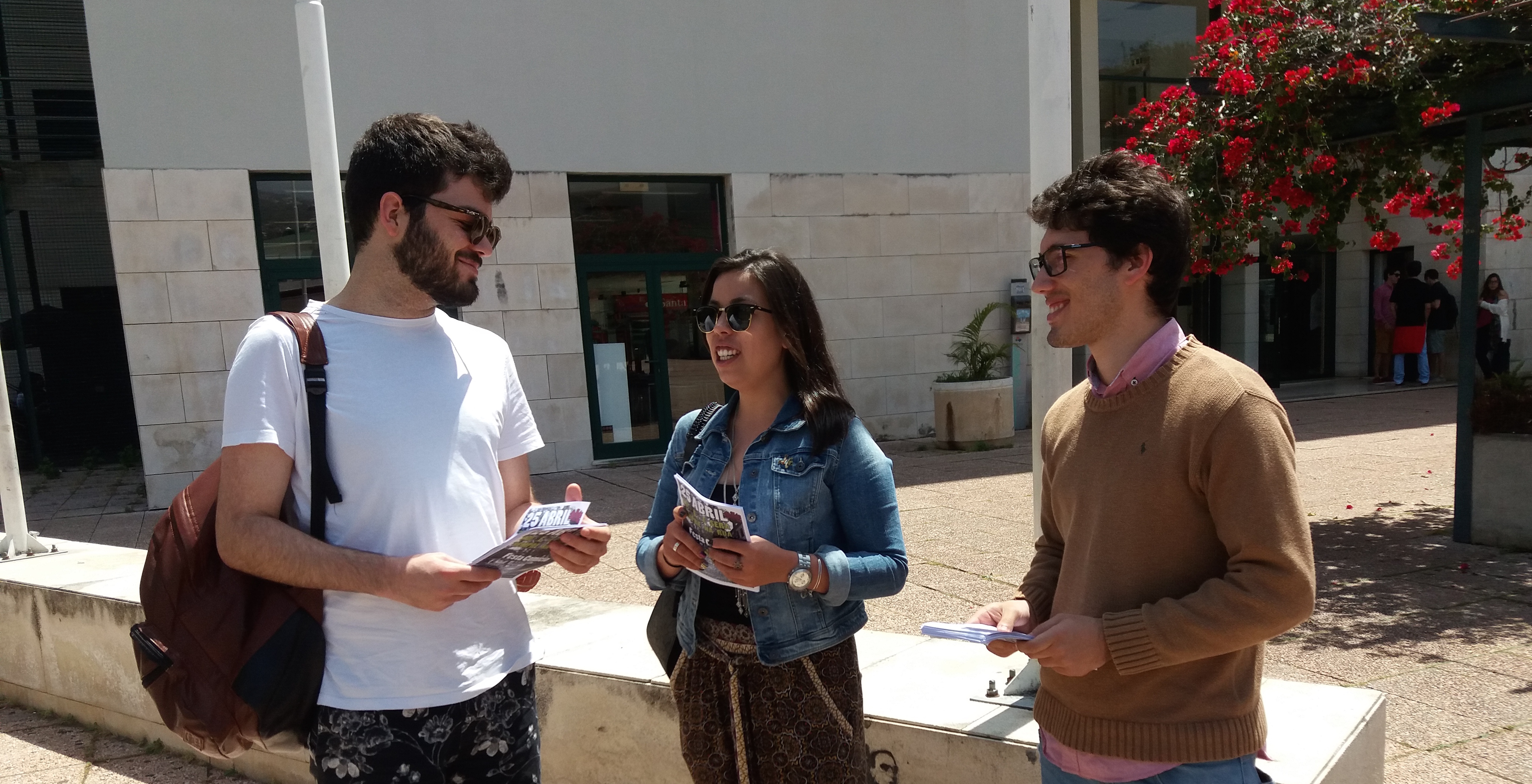 JCP esteve no campus da Penteada para dar a conhecer o seu trabalho em defesa dos estudantes