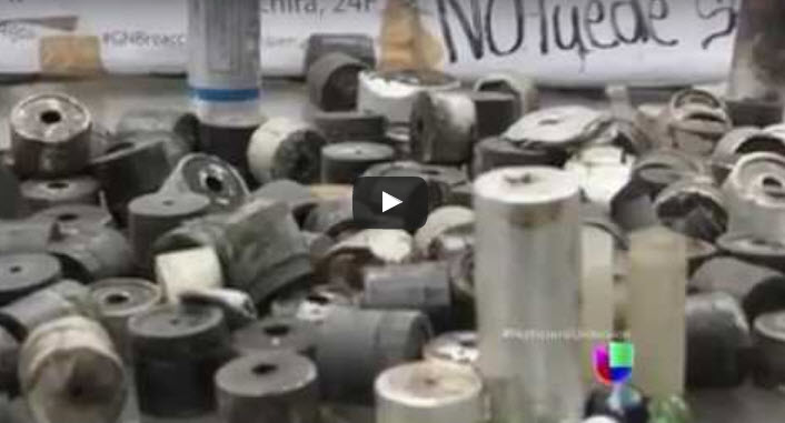 Venezuela: Uso abusivo de gás lacrimogénio contra os manifestantes [vídeo]