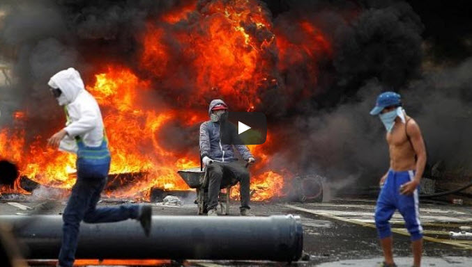 Maduro responde a protestos com vídeo no qual joga basebol [vídeo]