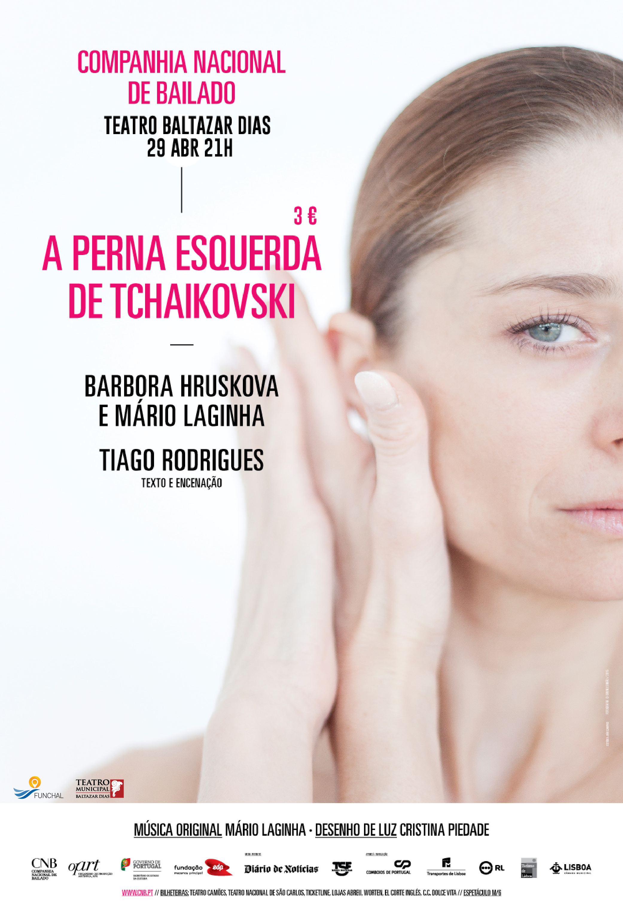 Espectáculo da CNB ‘A perna esquerda de Tchaikovski’ no Teatro Municipal
