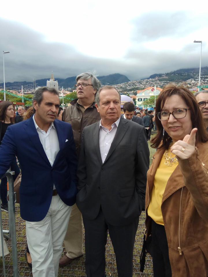 Direção do grupo parlamentar do PS em São Bento termina hoje visita à Madeira