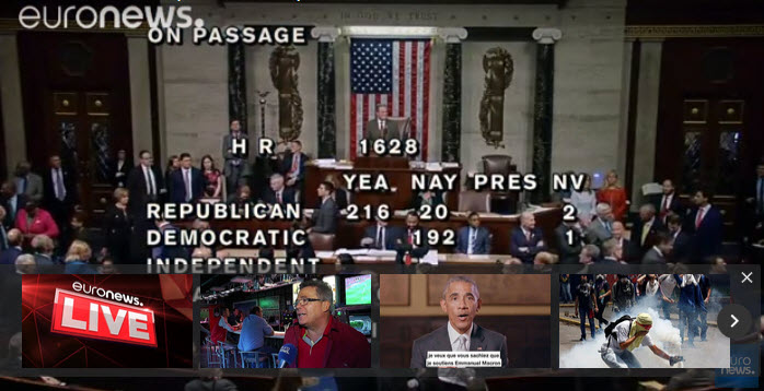 EUA: Câmara dos Representantes põe fim a “Obamacare” [vídeo]