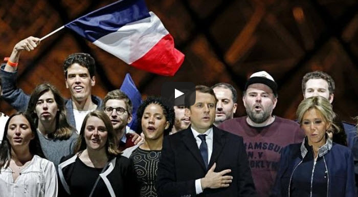 Macron Presidente põe a França “en marcha” [vídeo]