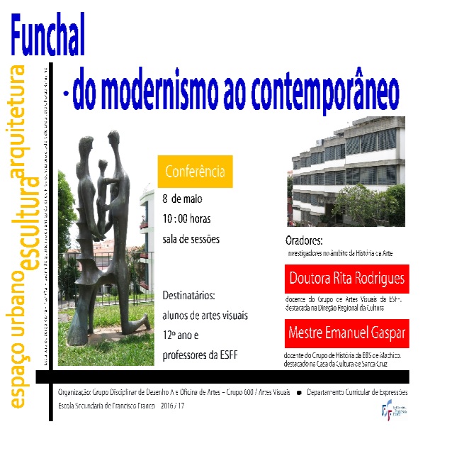 “Funchal –do modernismo ao contemporâneo” hoje na Francisco Franco