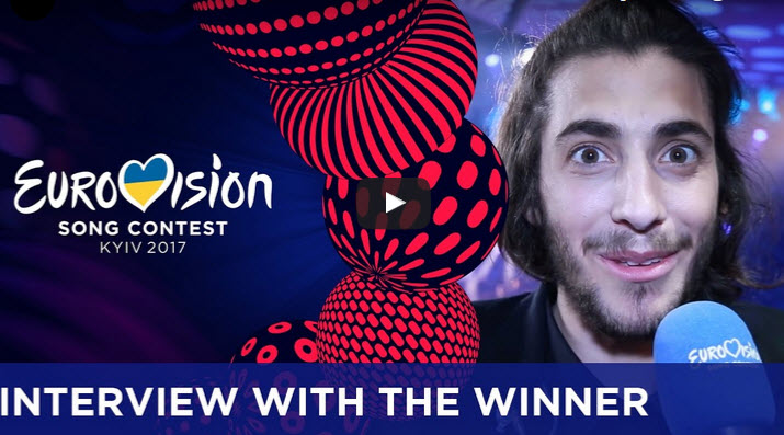 Interview with Salvador Sobral, the winner of the 2017 Eurovision Song Contest [vídeo]