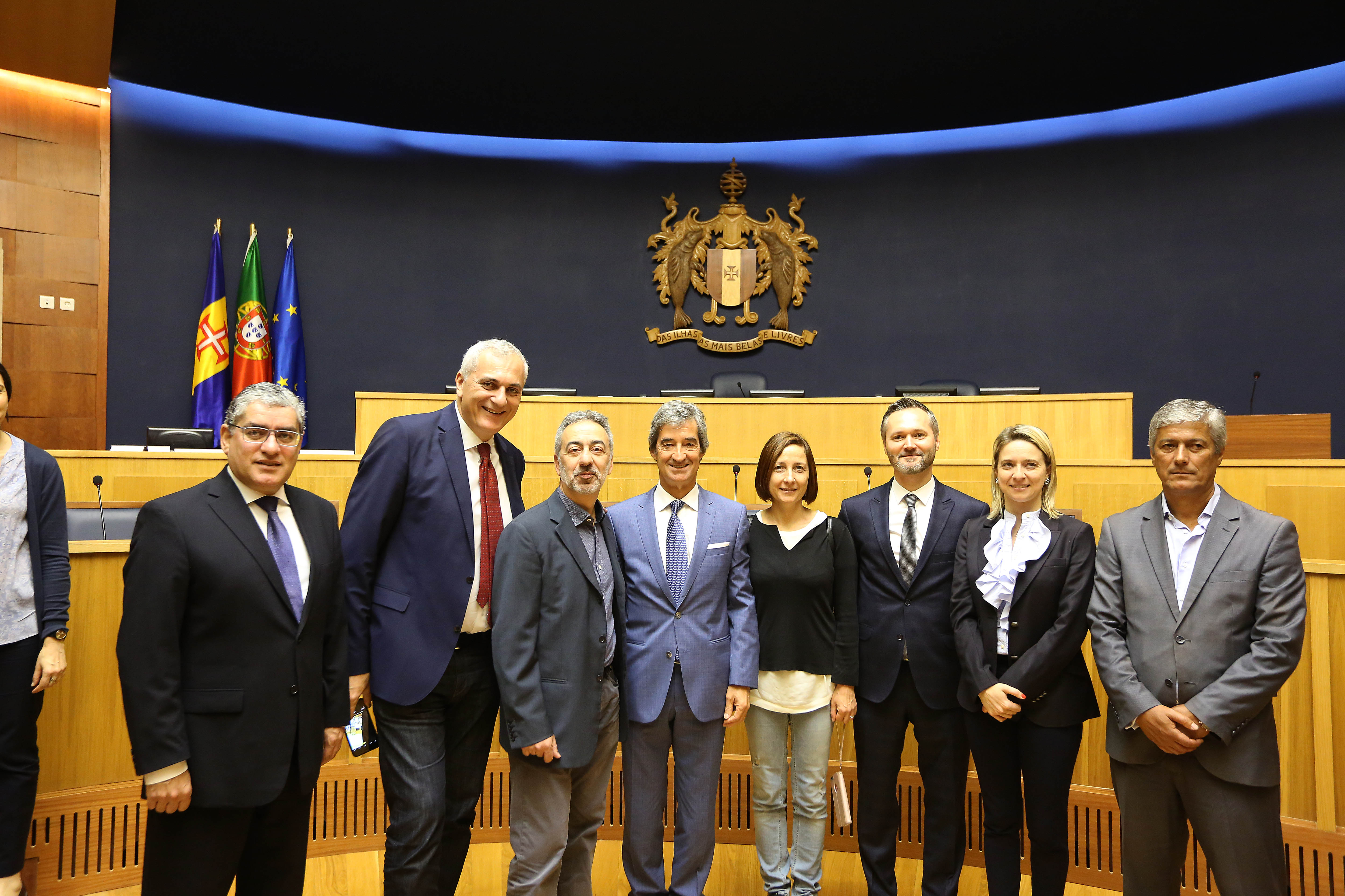 Tranquada Gomes recebeu delegação da Comissão de Pescas do parlamento europeu