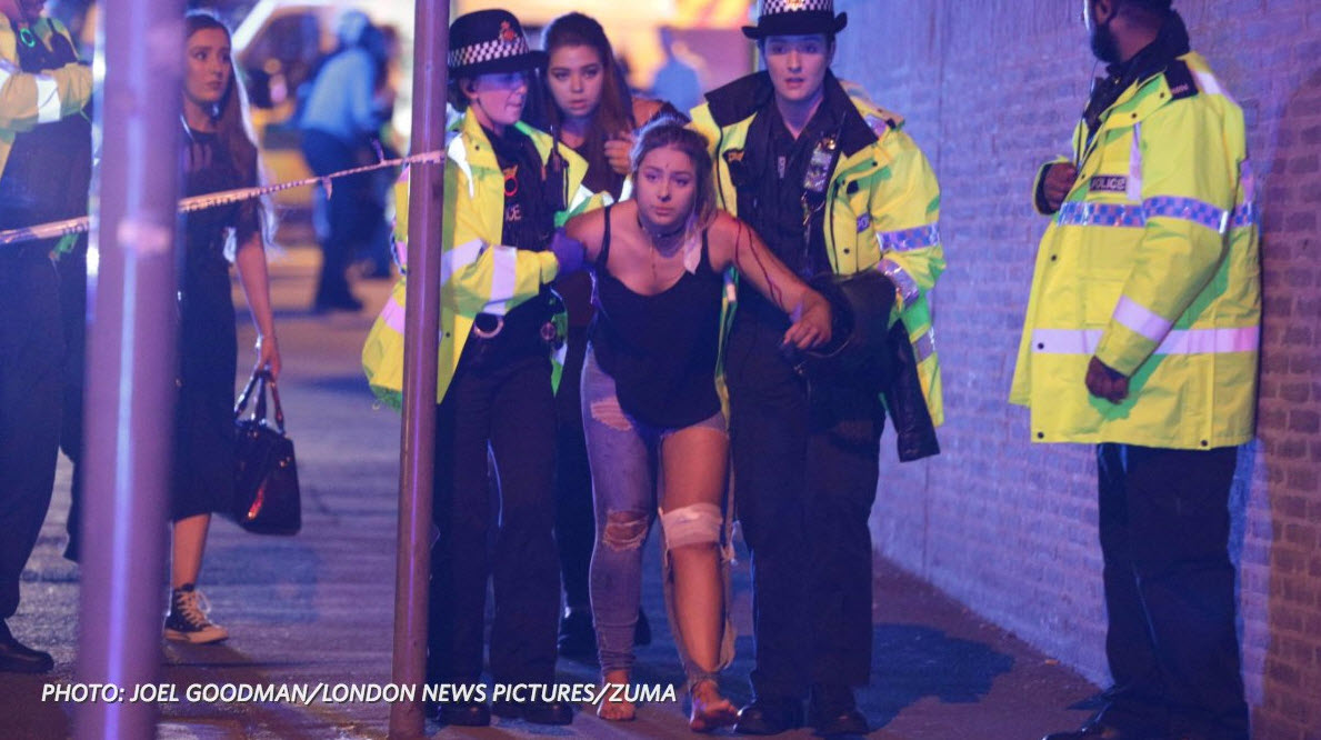 ‘Nós, Cidadãos!’ lamenta atentado de Manchester e critica EUA pela venda de armamento a países árabes