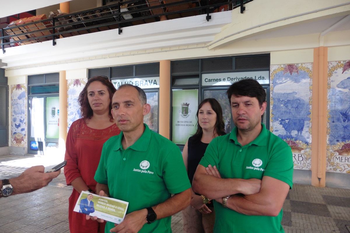 JPP classifica como “atrocidade” o estado em que está o Mercado Municipal da Ribeira Brava
