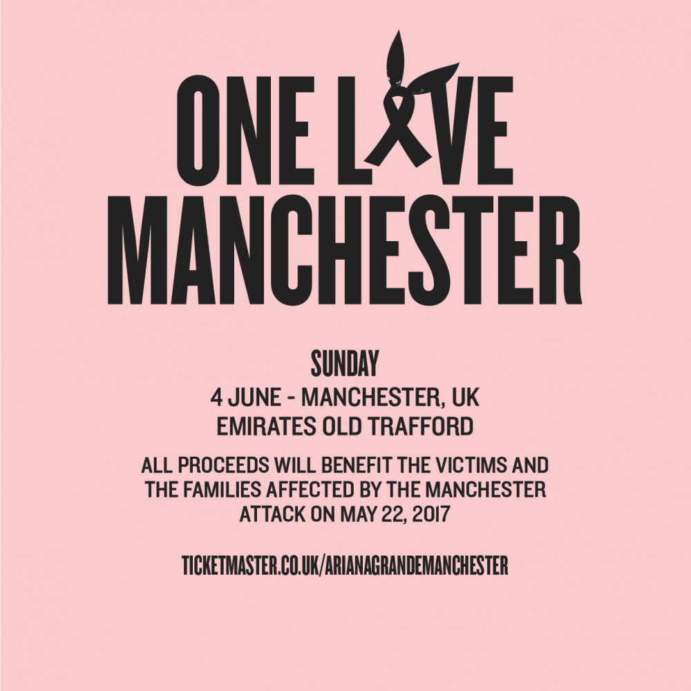 #OneLoveManchester – Ariana Grande fez, neste domingo, concerto de beneficência para as vítimas de Manchester #OneLoveManchester [vídeo]