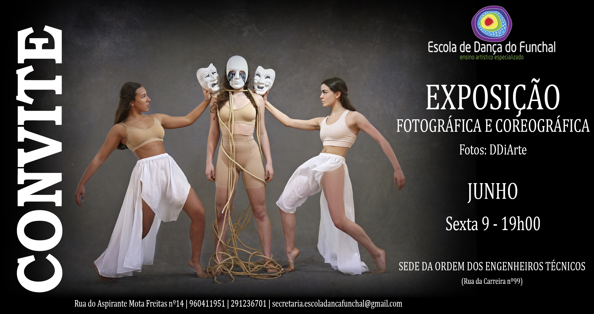 Escola de Dança do Funchal organiza Exposição Fotográfica e Coreográfica