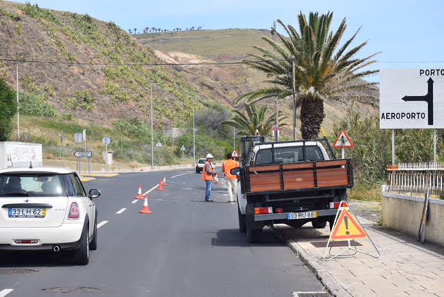Sérgio Marques visita segunda-feira reabilitação de estradas no Porto Santo