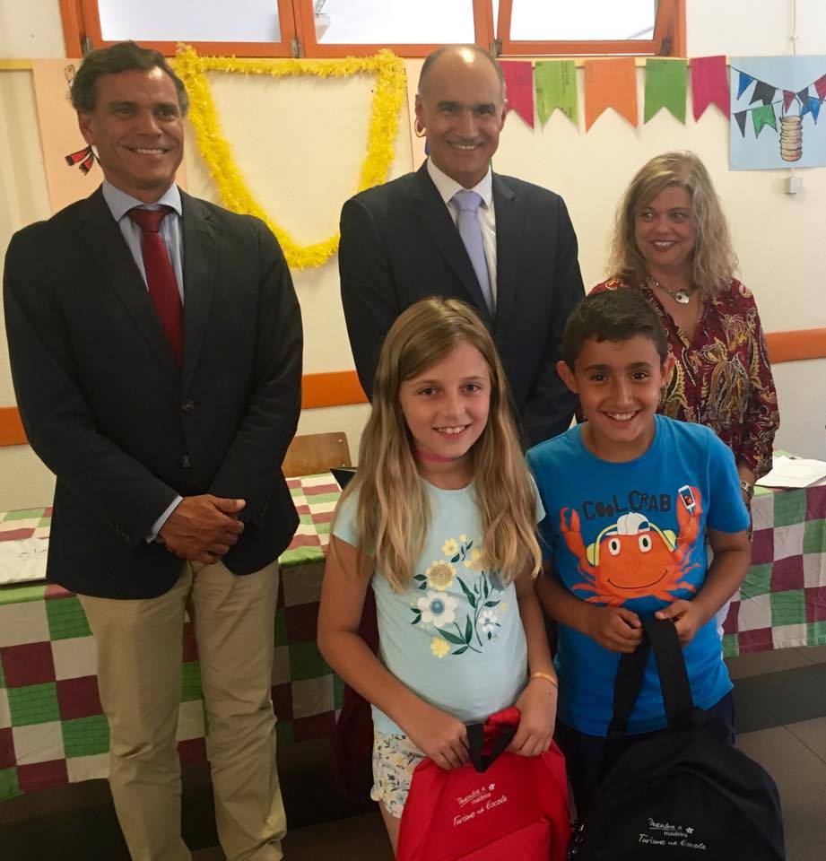 Eduardo Jesus entrega amanhã material turístico a escolas do norte e oeste da Madeira