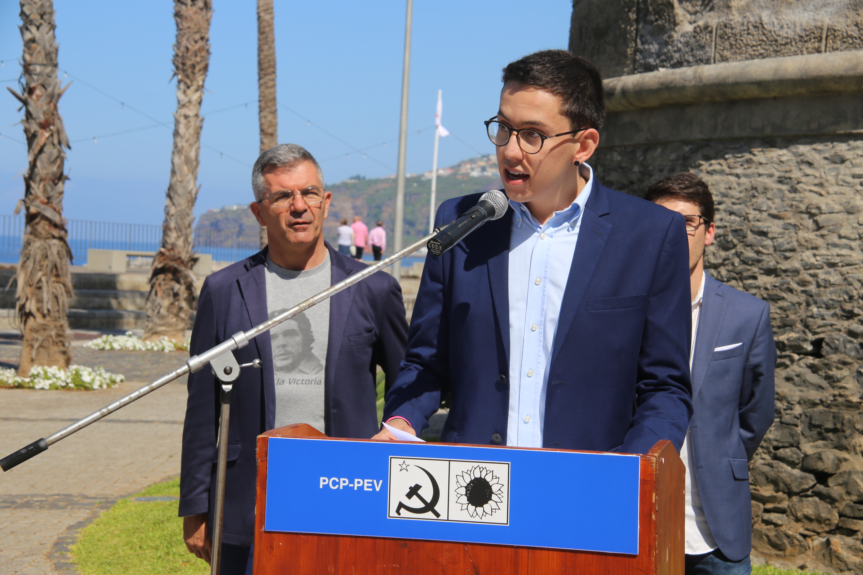 Jovem de 21 anos é o candidato da CDU na Ribeira Brava