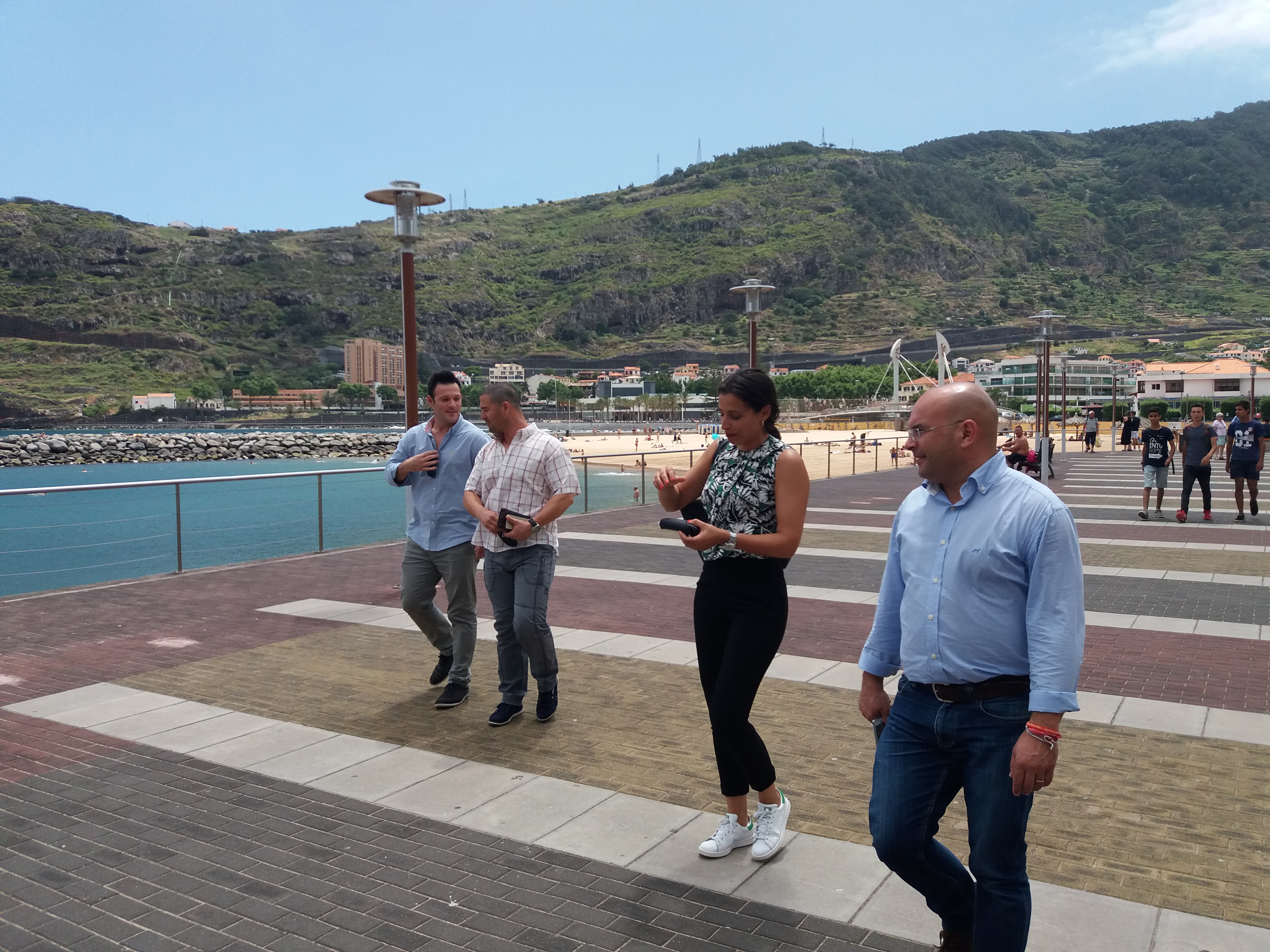 Candidatura de Ricardo Sousa visitou a freguesia de Machico e auscultou preocupações