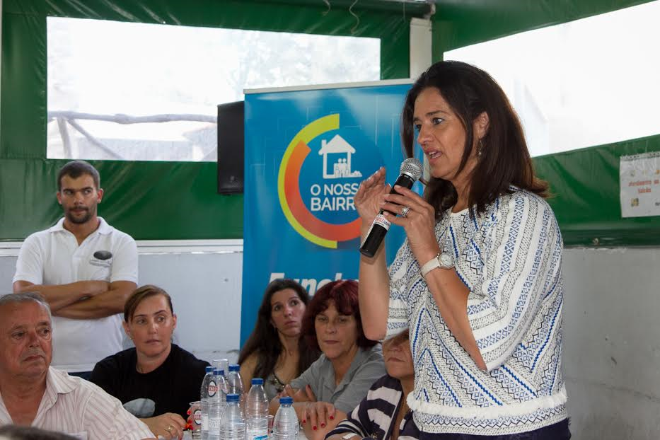 Rubina Leal foi à Quinta Falcão pedir uma verdadeira política social para o Funchal