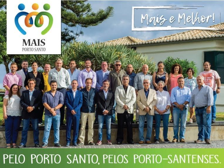 ‘Mais Porto Santo’ formalizou hoje candidatura a todos os órgãos autárquicos