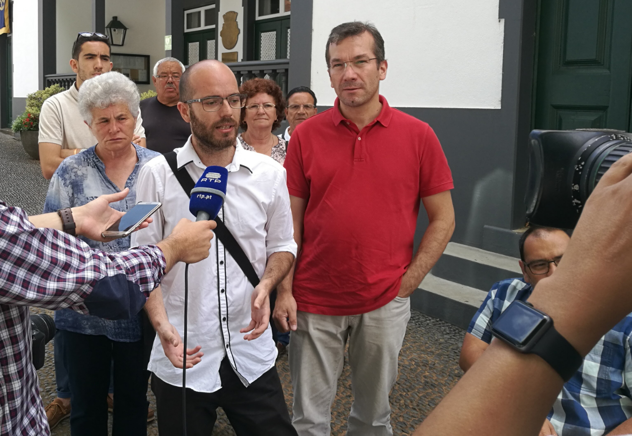 Bloco criticou ontem PS e PSD na zona da antiga Matur