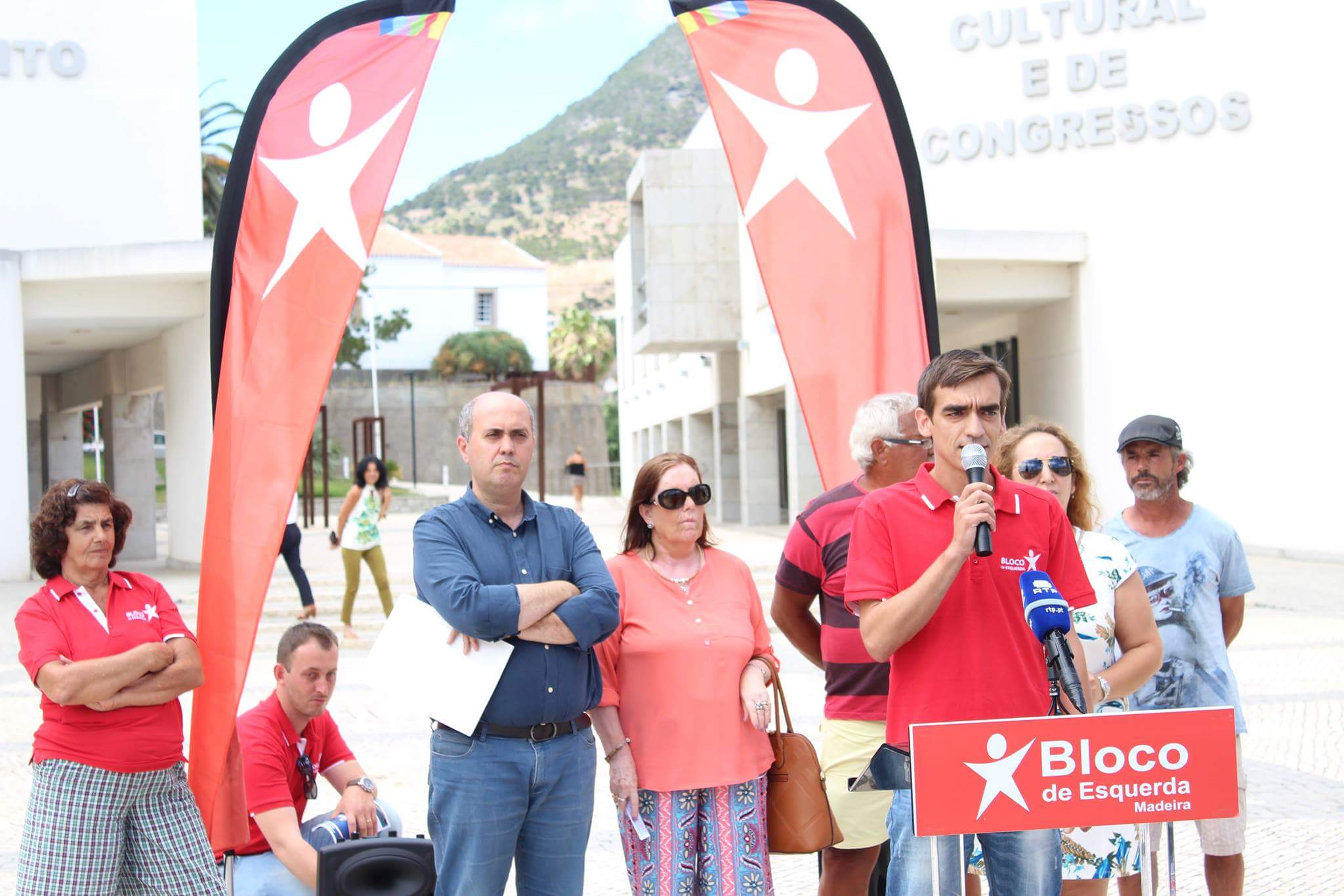 Bloco de Esquerda apresentou lista ao Porto Santo, encabeçada pelo independente Tiago Camacho