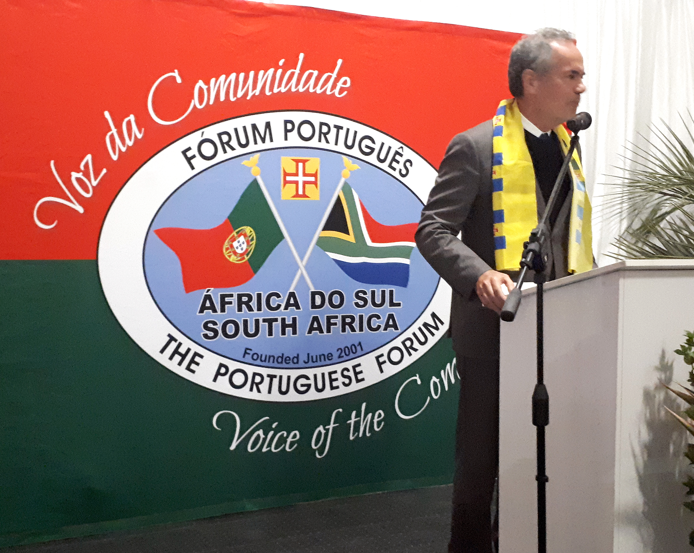 Sérgio Marques na África do Sul