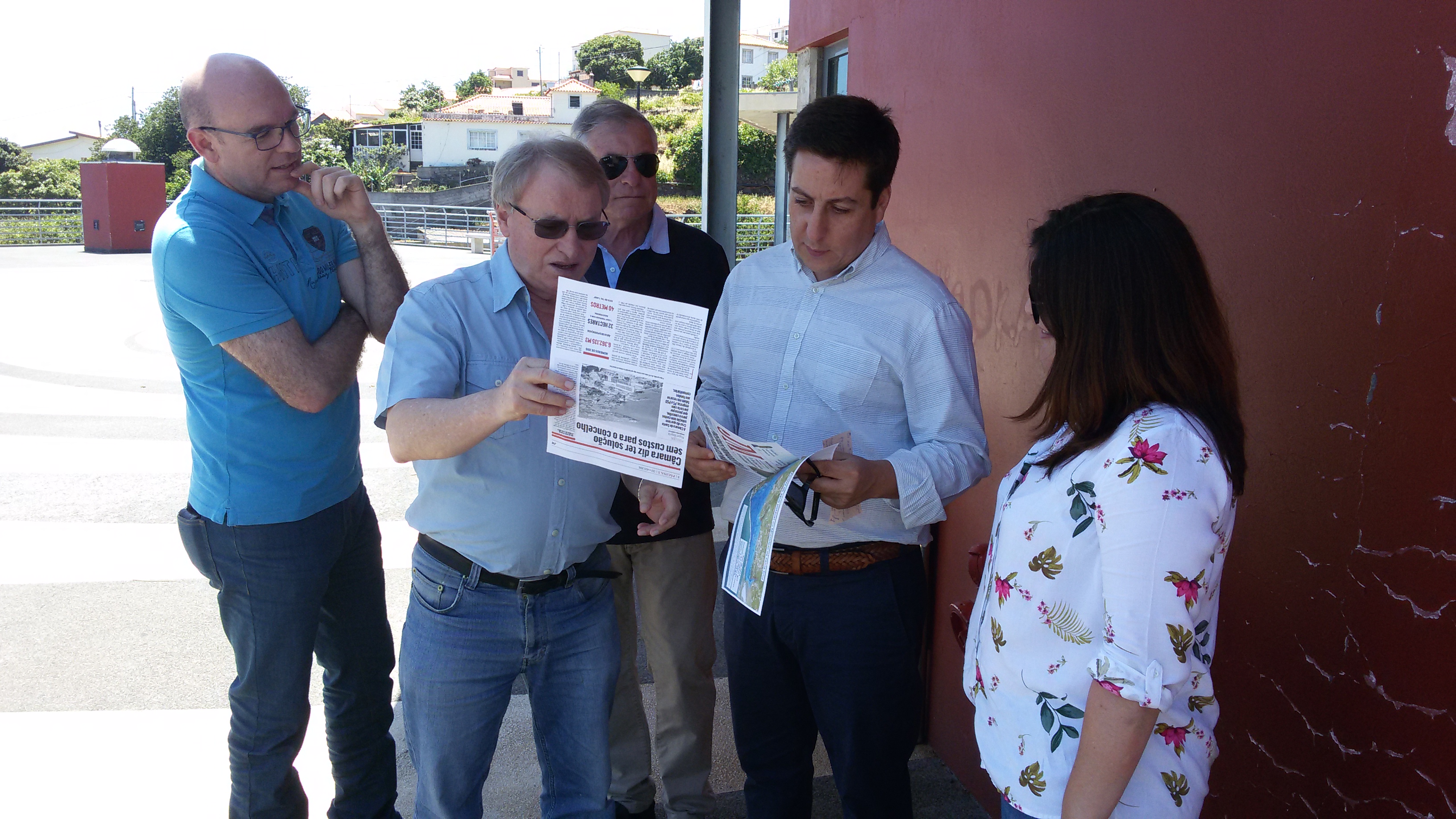 Cláudio Torres denuncia perdas de água na ordem dos 80% em Santa Cruz e propõe-se mudar esta situação; denuncia ainda “guerrilha” entre JPP e Governo Regional