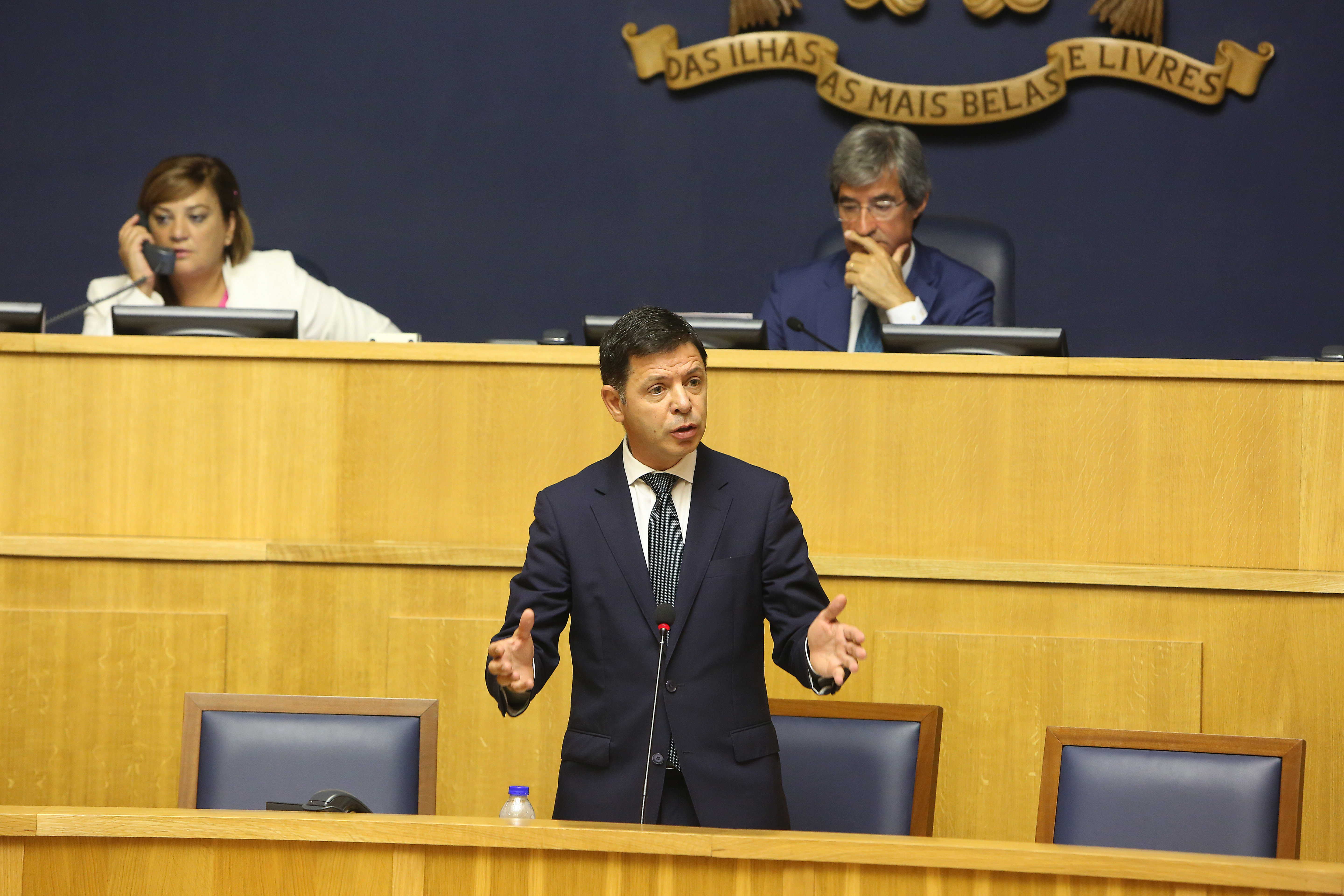 Rui Gonçalves foi à ALRAM defender alienação de património público a privados