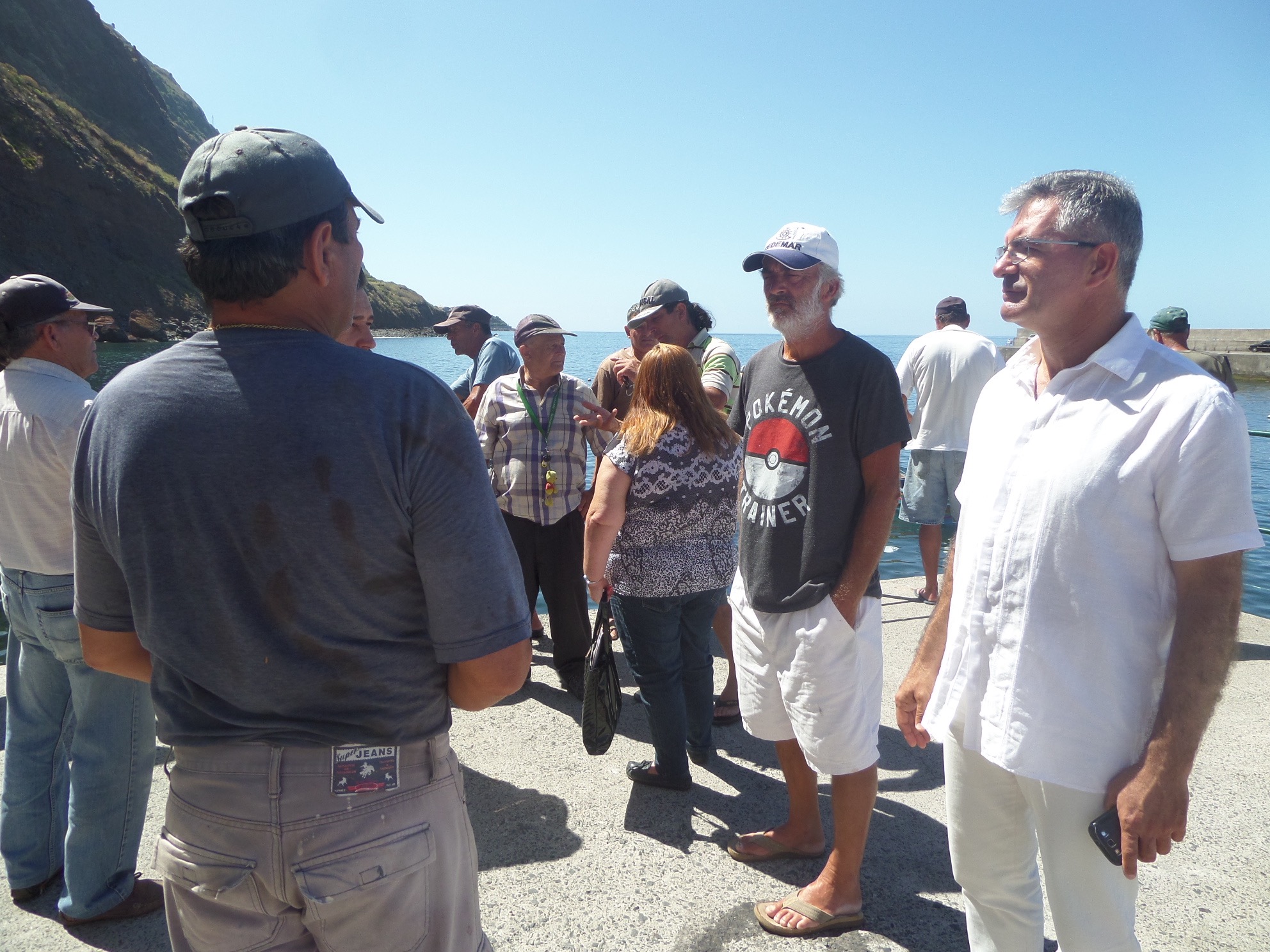 CDU foi ouvir queixas dos pescadores